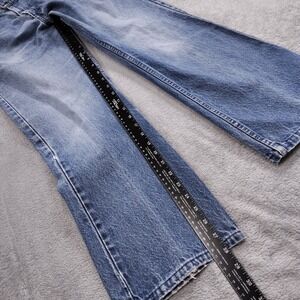 Ariya Jeans 15/16 (36x32) Blue Bootcut Low Rise Flap‎ Pockets Stretch Y2K Denim